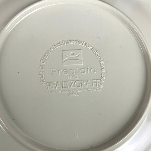 Pfaltzgraff Melamine Garden Watering Can Salad Plates Set of 4 Durable - Picture 5 of 6